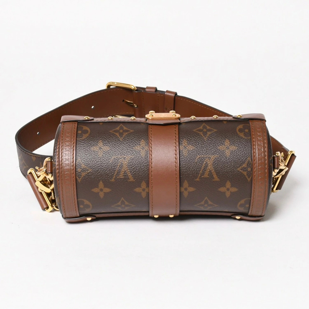 LOUIS VUITTON Papillon Trunk shoulder bag handbag Monogram leather